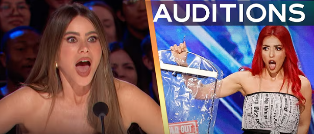 Quick-Change Magic! ✨ Solange Kardinaly Dazzles to “Hot To Go” on AGT!