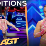 Haley Viloria wows the judges with a sensational and gravity-defying aerial routine on America’s Got Talent 2024!