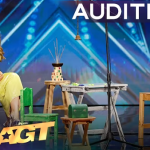 Invisible Magician Olive Stuns AGT Judges With a Spooky, Mind-Bending Performance!