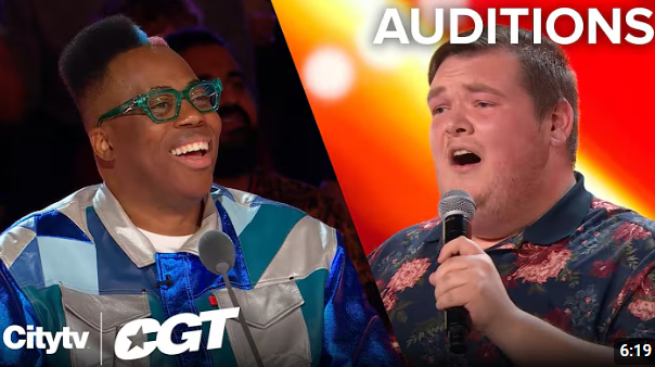 Deaf singer Matthew Cooper inspires on *Canada’s Got Talent*! 🌟 His powerful performance moved the audience and judges, proving music transcends barriers. 🎶👏