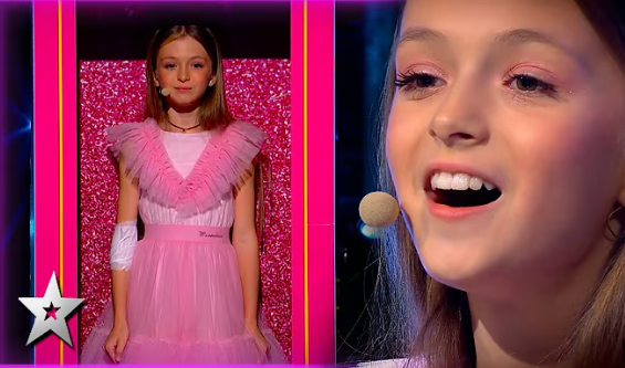 11-Year-Old Sophie Cioacă Wows Romania’s Got Talent with a Stunning Cover of Billie Eilish’s “What Was I Made For” from the Barbie Movie!