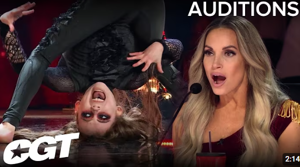 10-year-old Cydnee Abbott may seem cute, but her next move SHOCKS the judges on Canada’s Got Talent with a hauntingly captivating performance! 🕷️