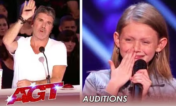 Ansley Burns: Simon Interrupts 11-Year-Old Girl and Requests A Capella Performance on America’s Got Talent!