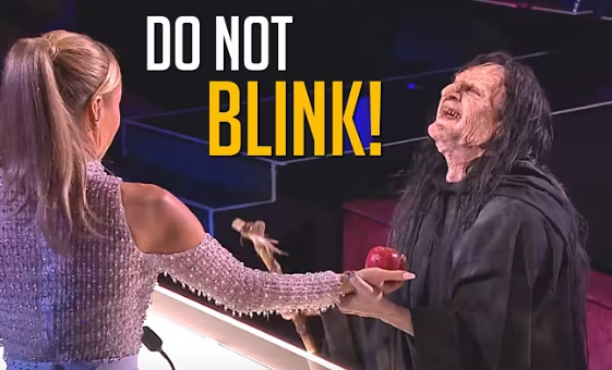 The Witch TERRIFIES Simon Cowell with a Spine-Chilling Performance at BGT 2022 Auditions!