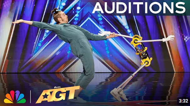 Daniel Simu and His Dancing Robot Wow the Judges with Incredible Acrobotics at AGT 2024 Auditions.