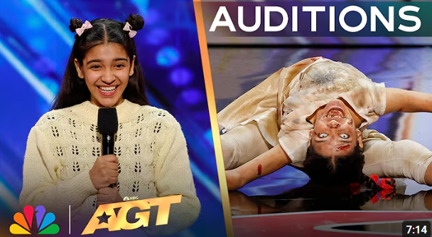 Shy Girl Arshiya Stuns the Judges with an Unexpected Performance at AGT 2024 Auditions!