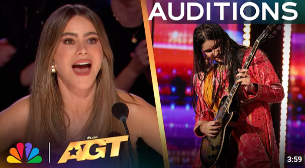 10-Year-Old Guitarist Maya Neelakantan Stuns With “Last Resort” Performance | AGT 2024 Auditions